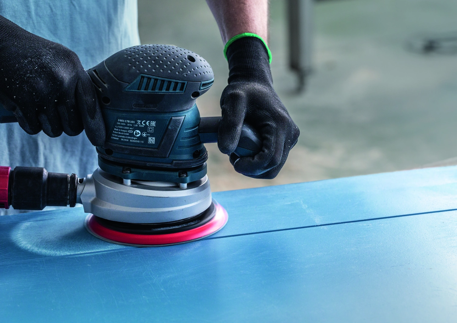 Bosch 2608900809 EXPERT Schuurvel C470 Best for Wood and Paint - 125mm - K240 - 8 gaten - 5st-image