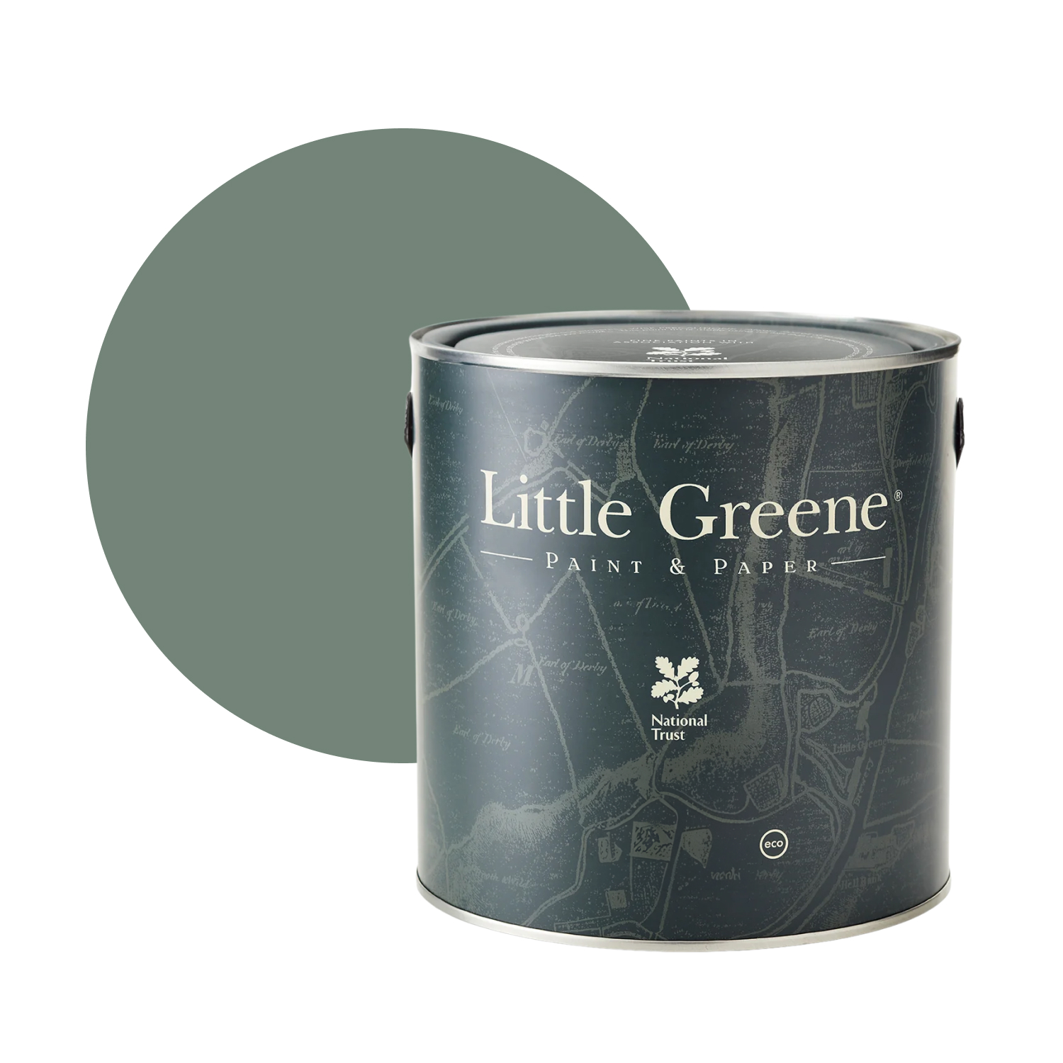 Little Greene Absolute Matt Emulsion - Ambleside No. 304 - 5L-image