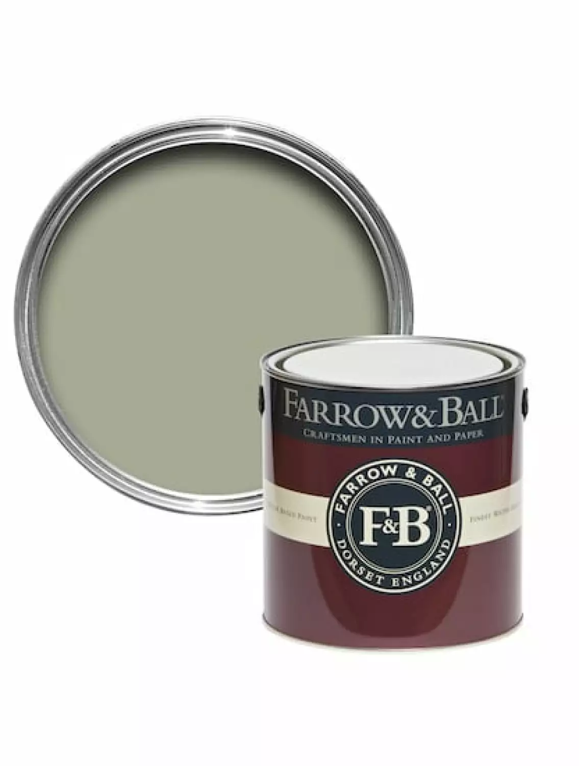 Farrow & Ball Exterior Eggshell French Gray No.18 2,5L-image