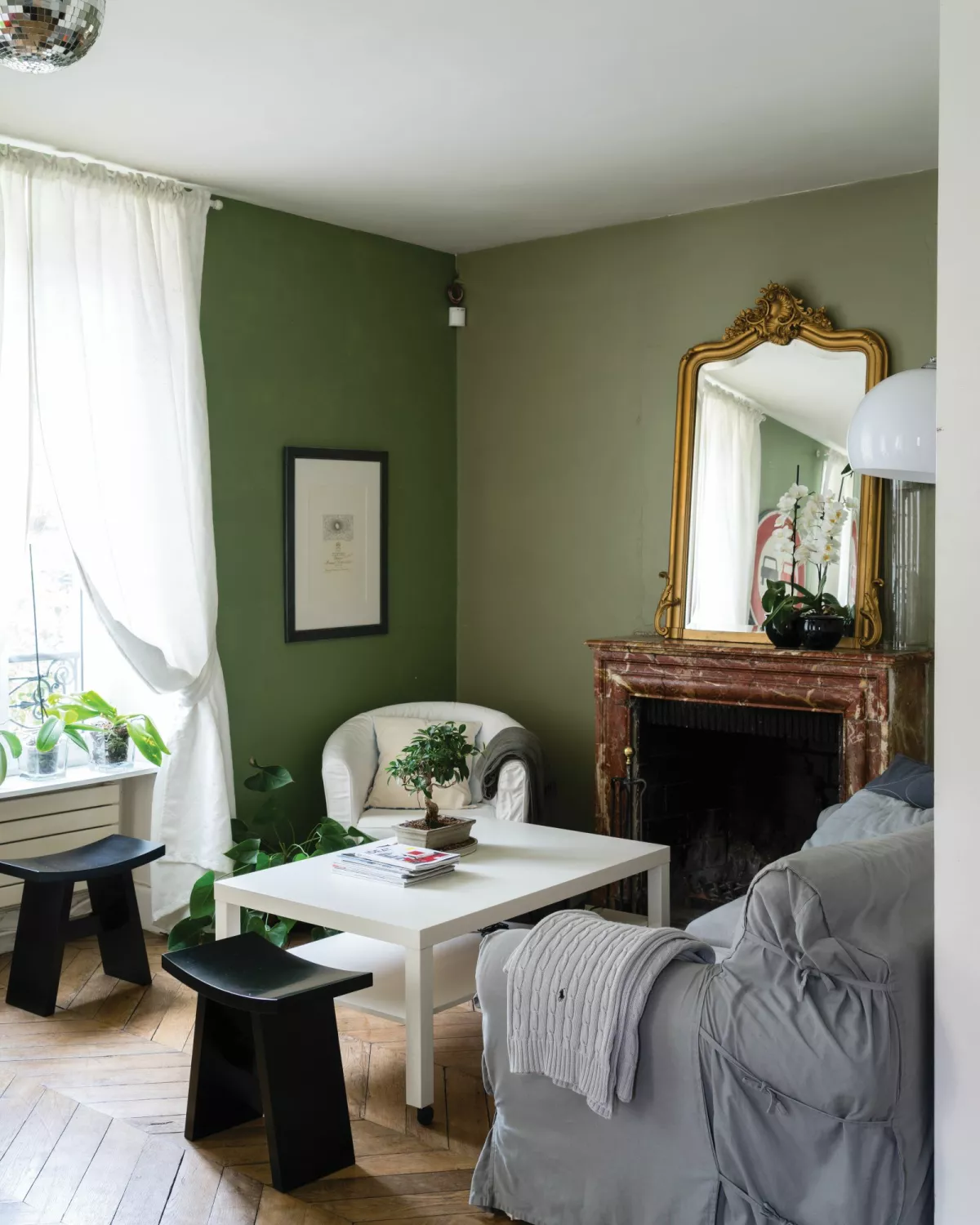 Farrow & Ball Casein distemper Lichen No.19 - 5L-image