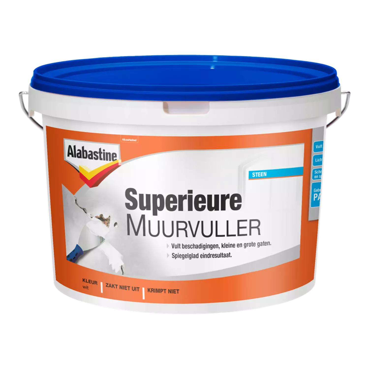 Alabastine Superieure Muurvuller - Wit - 2,5L-image