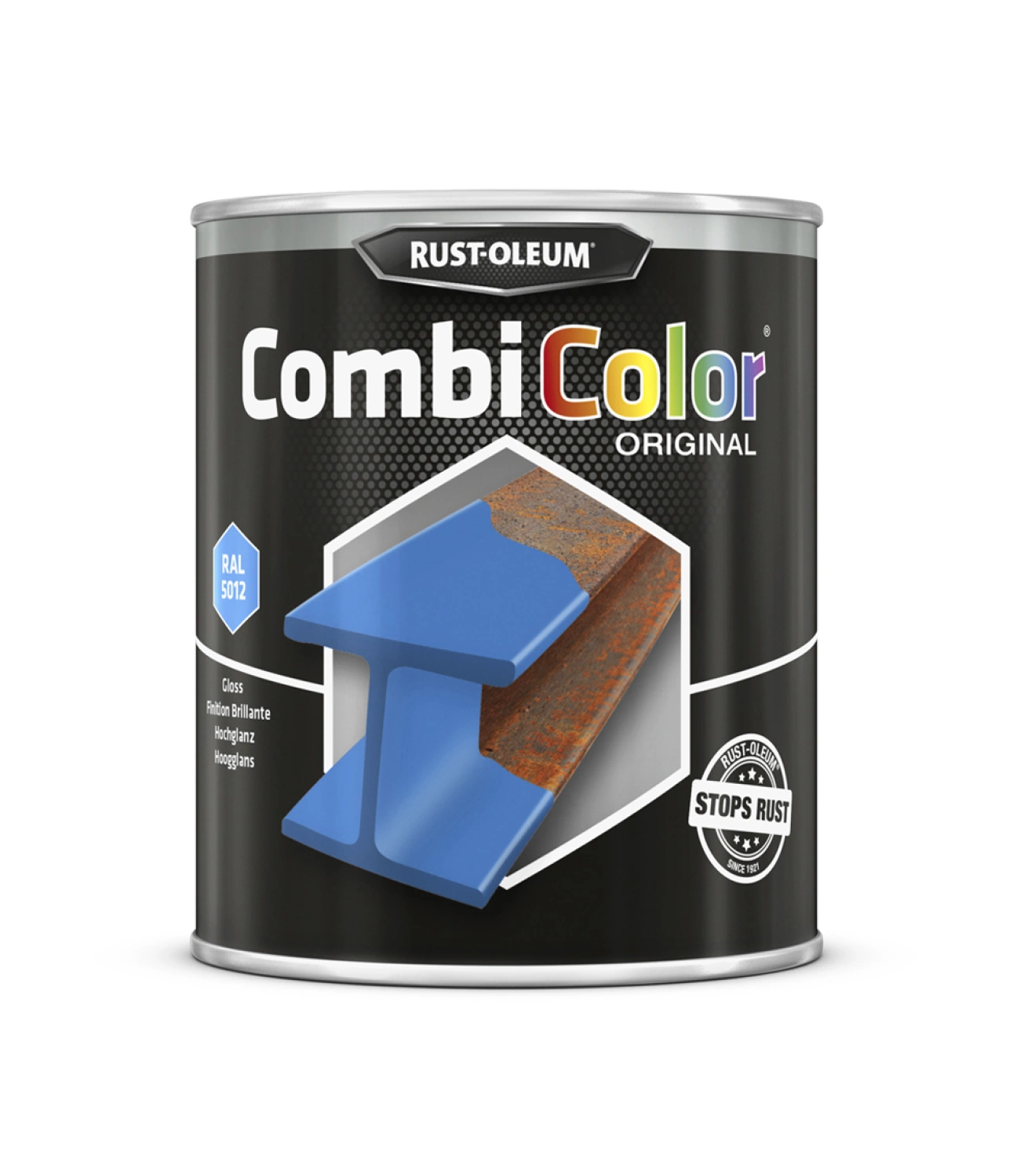 Rust-Oleum Combicolor Hoogglans - RAL 5012 lichtblauw - 0,75L-image