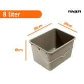 Verfbakken en emmers-image