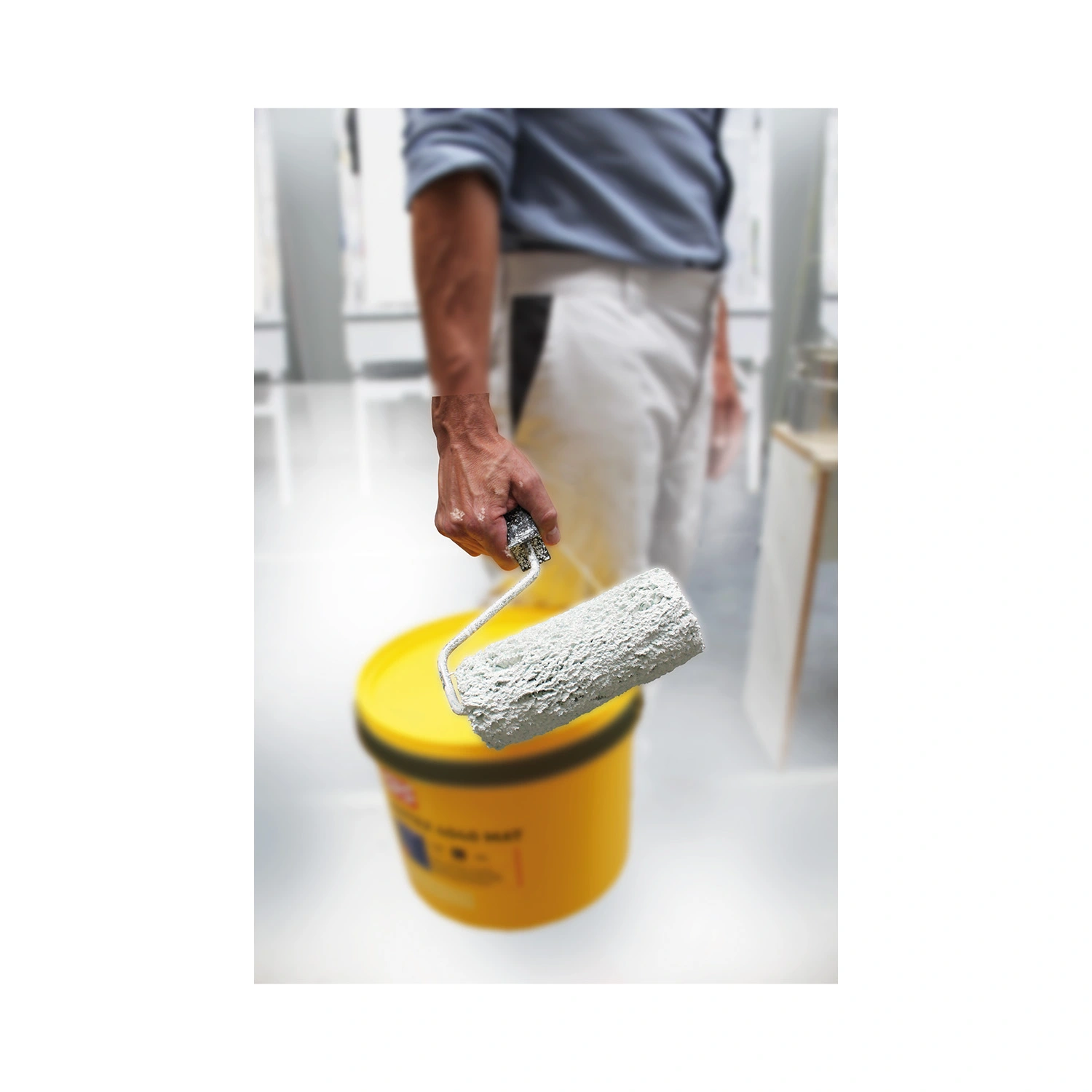 SPS Unitex 2525 Mat Muurverf - op kleur gemengd - 10L