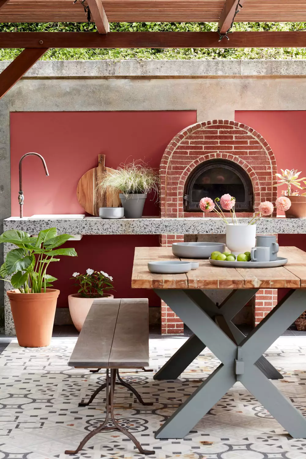Little Greene Intelligent ASP - Tuscan Red No. 140 - 1L-image