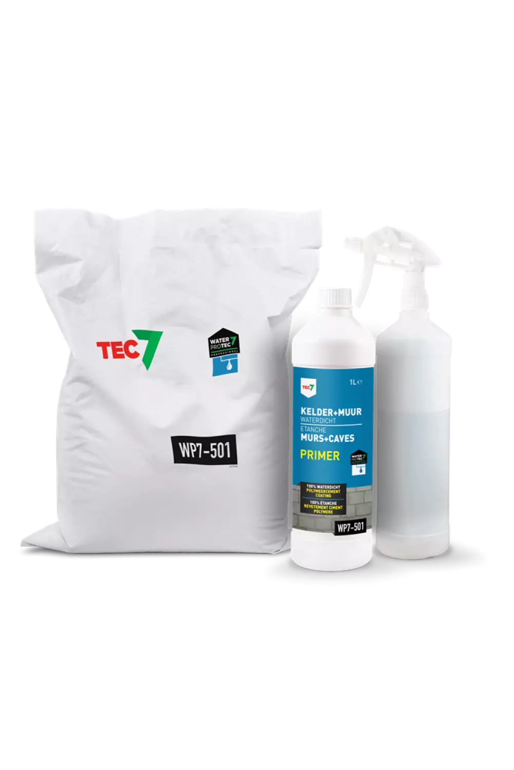 TEC7 602090000 WP7-501 Kelder & Muur Waterdicht SET-image