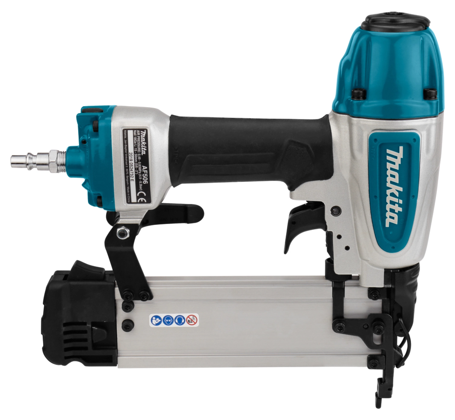Makita AF506 Pneumatische brad tacker in koffer- 15-50mm - 18Ga - 8 bar-image