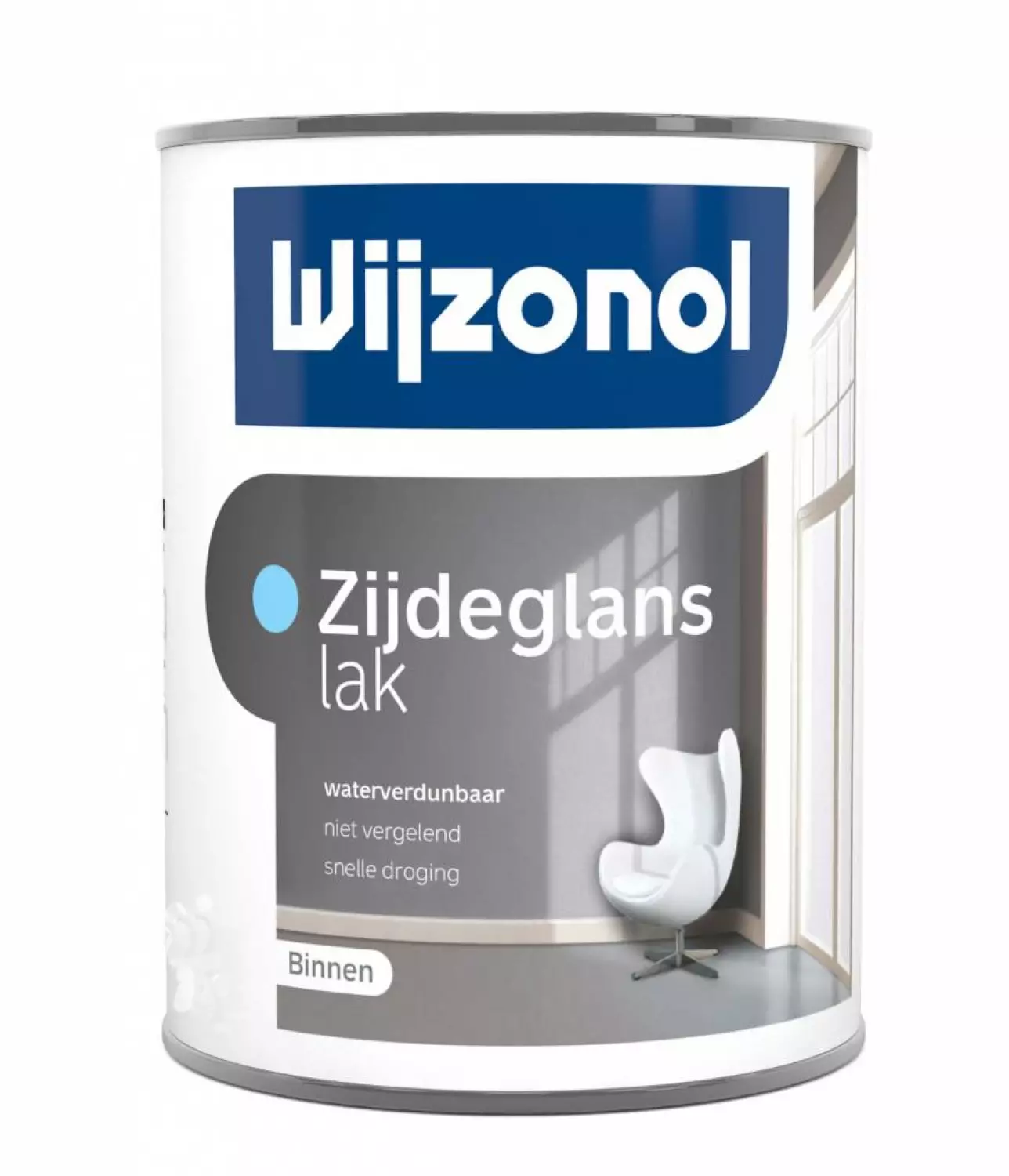 Wijzonol Zijdeglanslak AQ - op kleur gemengd - 2.5L-image