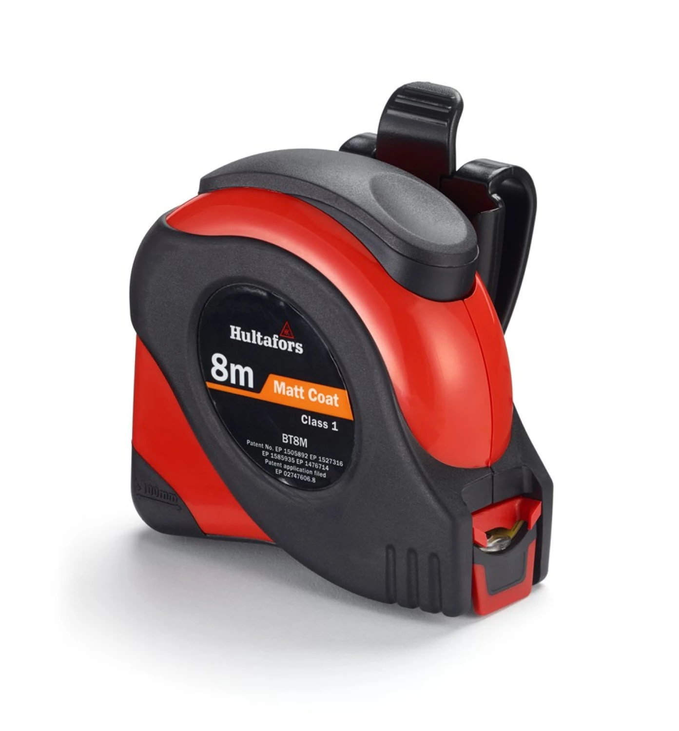 Hultafors BT 8M Rolbandmaat staal - 8m x 25mm