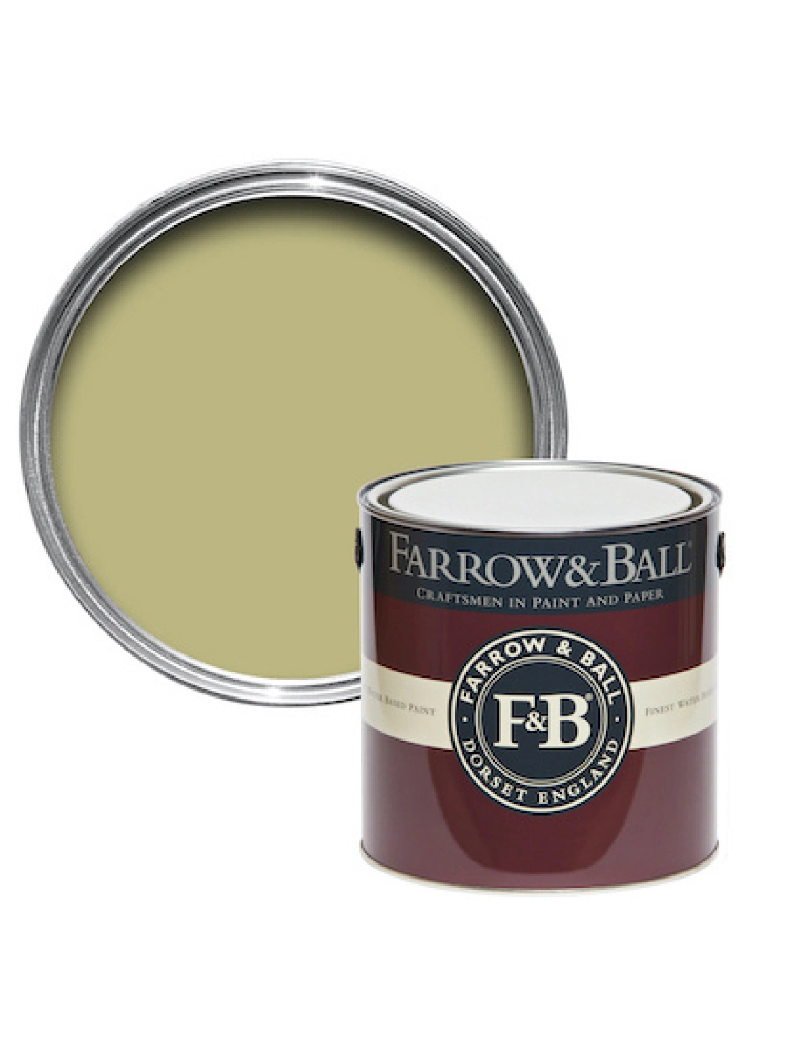 Farrow & Ball Estate Emulsion Churlish Green No.251 - 2,5L-image