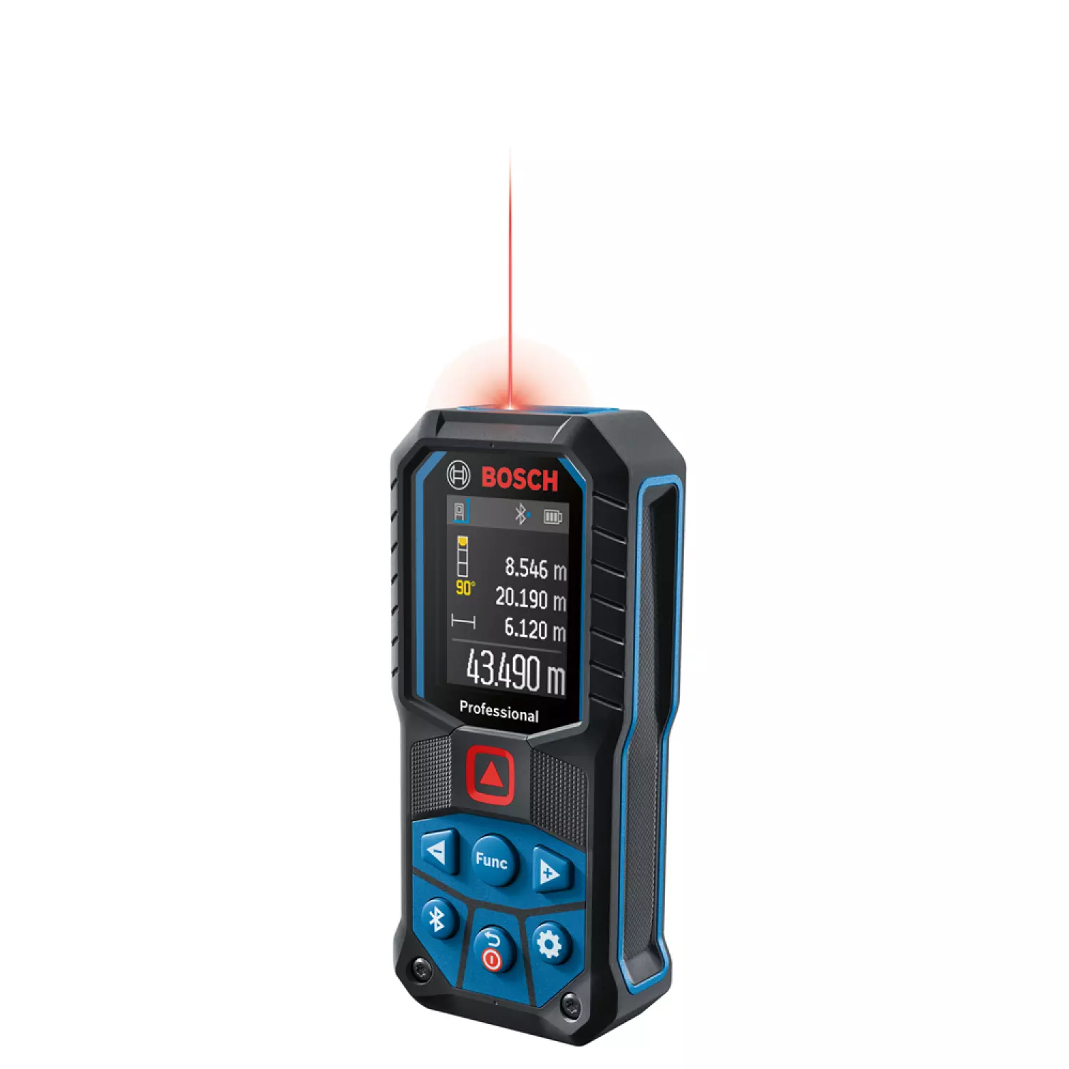 Bosch GLM 50-27 C Professional Laserafstandsmeter - 50m - rood