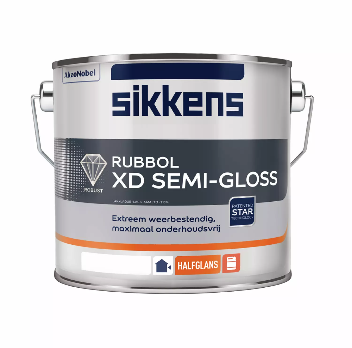 Sikkens Rubbol XD semi gloss - op kleur gemengd - 2.5L-image