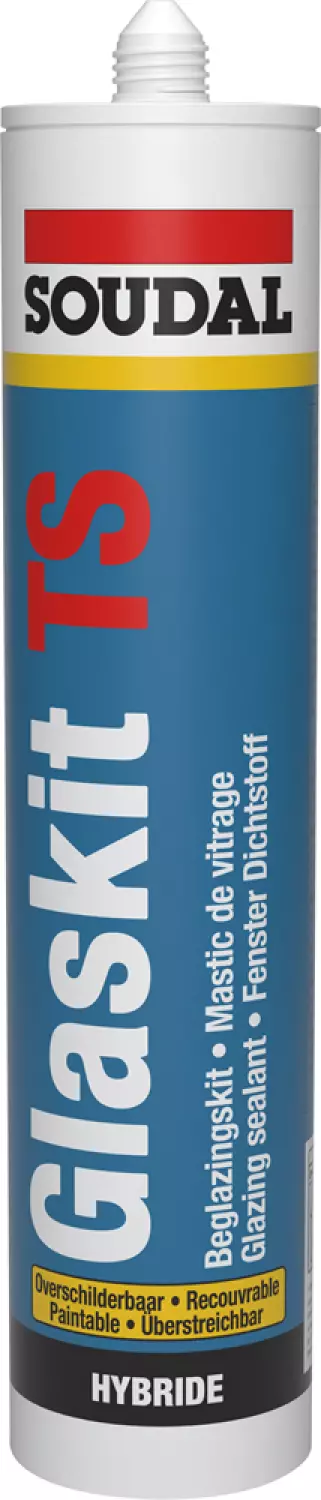 Soudal Glaskit TS beglazingsvoegkit - zwart - 290ml-image