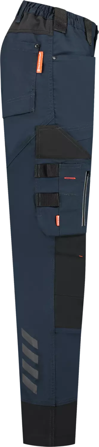 Workman 90251 STRETCH Worker Werkbroek P2S Dames - Navy / Zwart - Maat 44 (34/32)-image