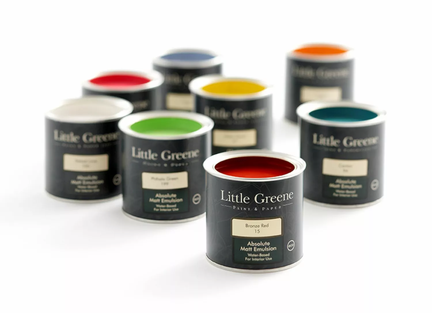 Little Greene Absolute Matt - op kleur gemengd - 250ml Sample-image