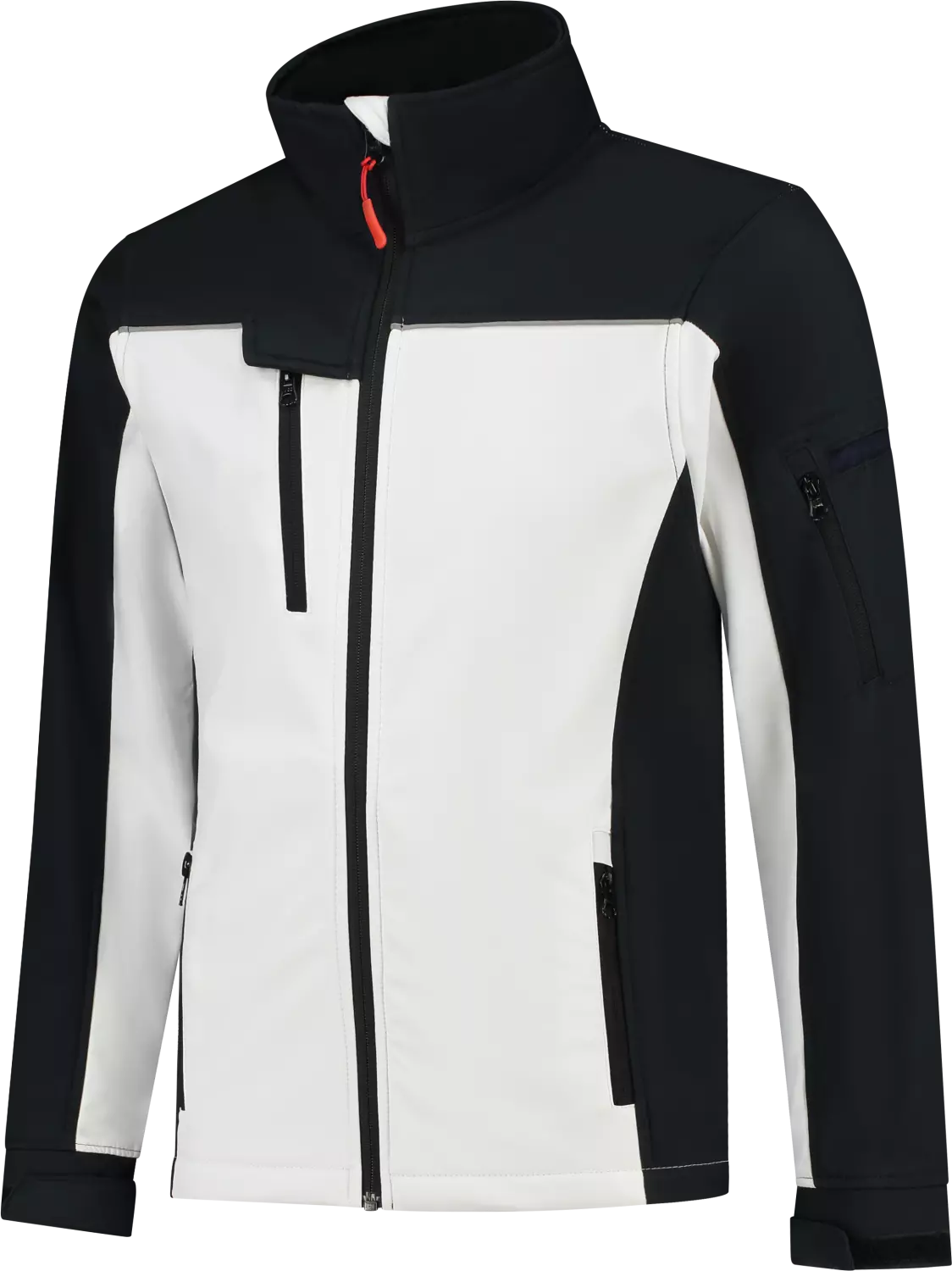 Workman 25011 Softshell Jacket Dames - Wit / Navy - L-image
