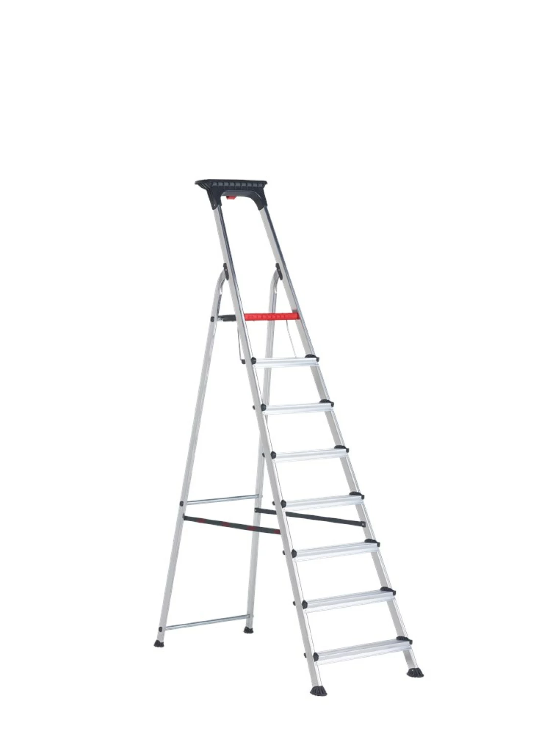 Altrex Double Decker Huishoudtrap - Aluminium - 8 treden - max. werkhoogte 3.70 m.-image