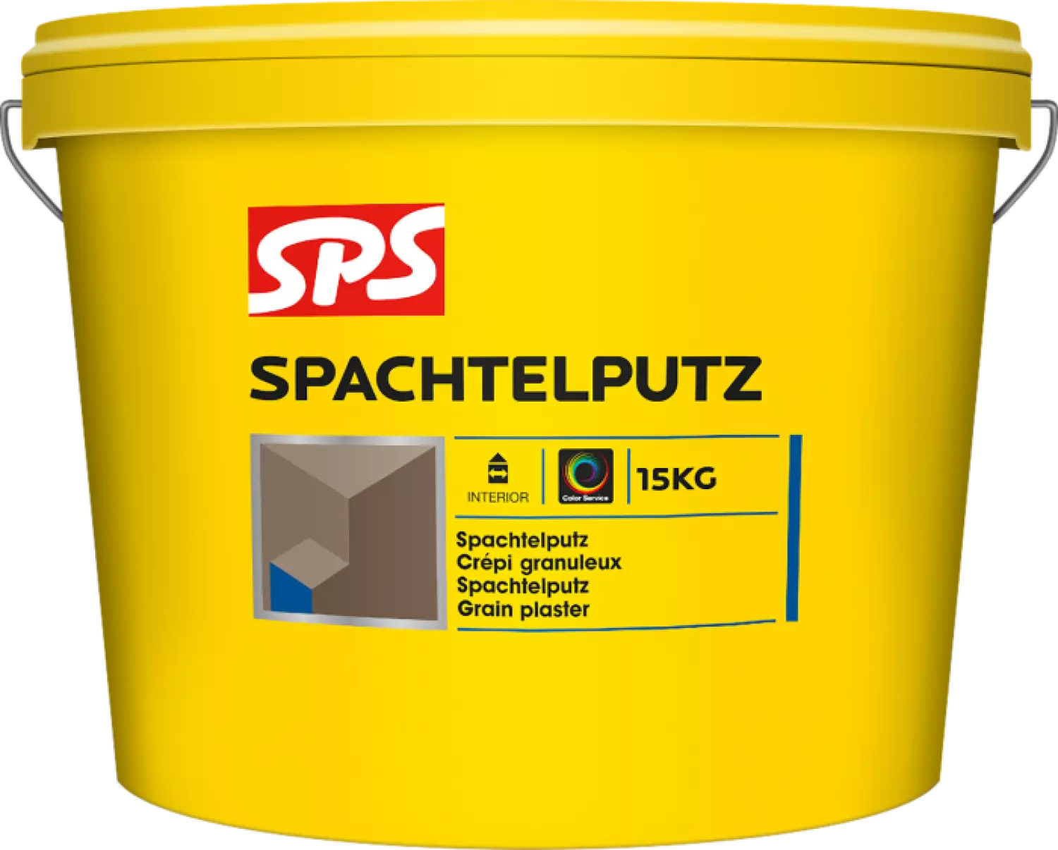 SPS Spachtelputz Sierpleister - op kleur gemengd - 1,5mm (fijn) - 15kg-image