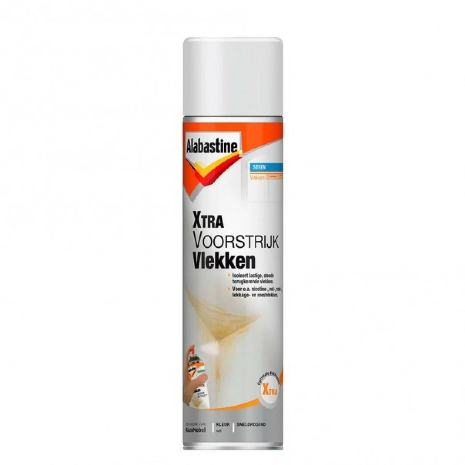 Alabastine Xtra Voorstrijk Vlekken - Wit - 250ml-image