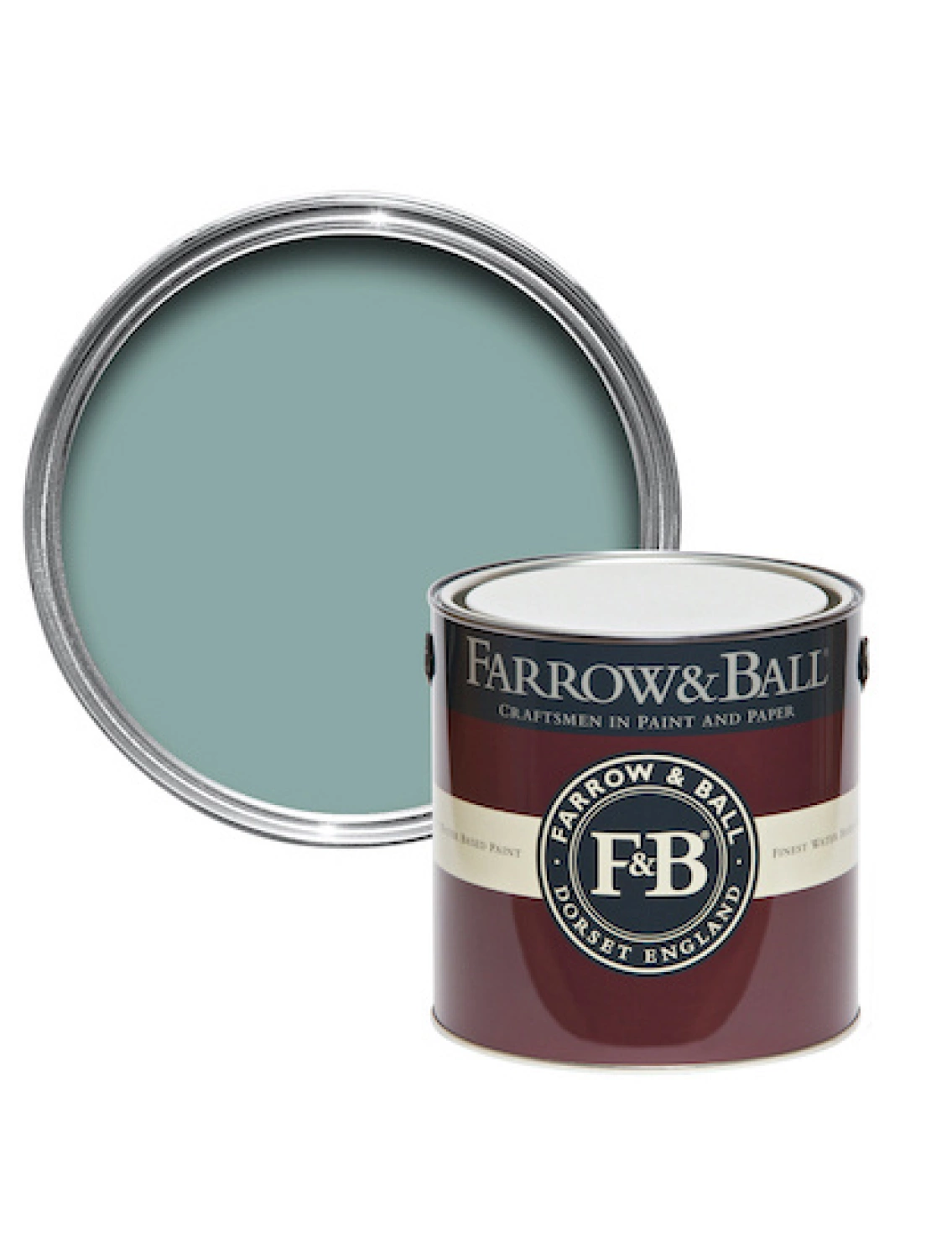 Farrow & Ball Modern Eggshell Dix Blue No.82 - 2.5L-image