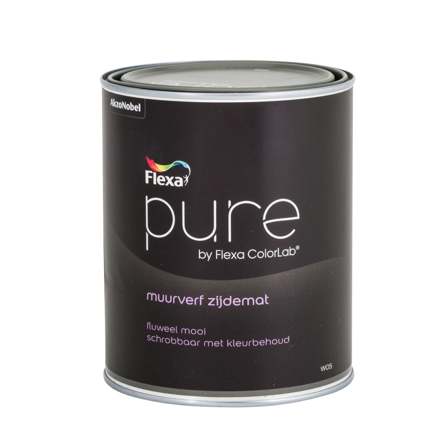 Flexa Pure Muurverf Zijdemat - op kleur gemengd - 1L-image