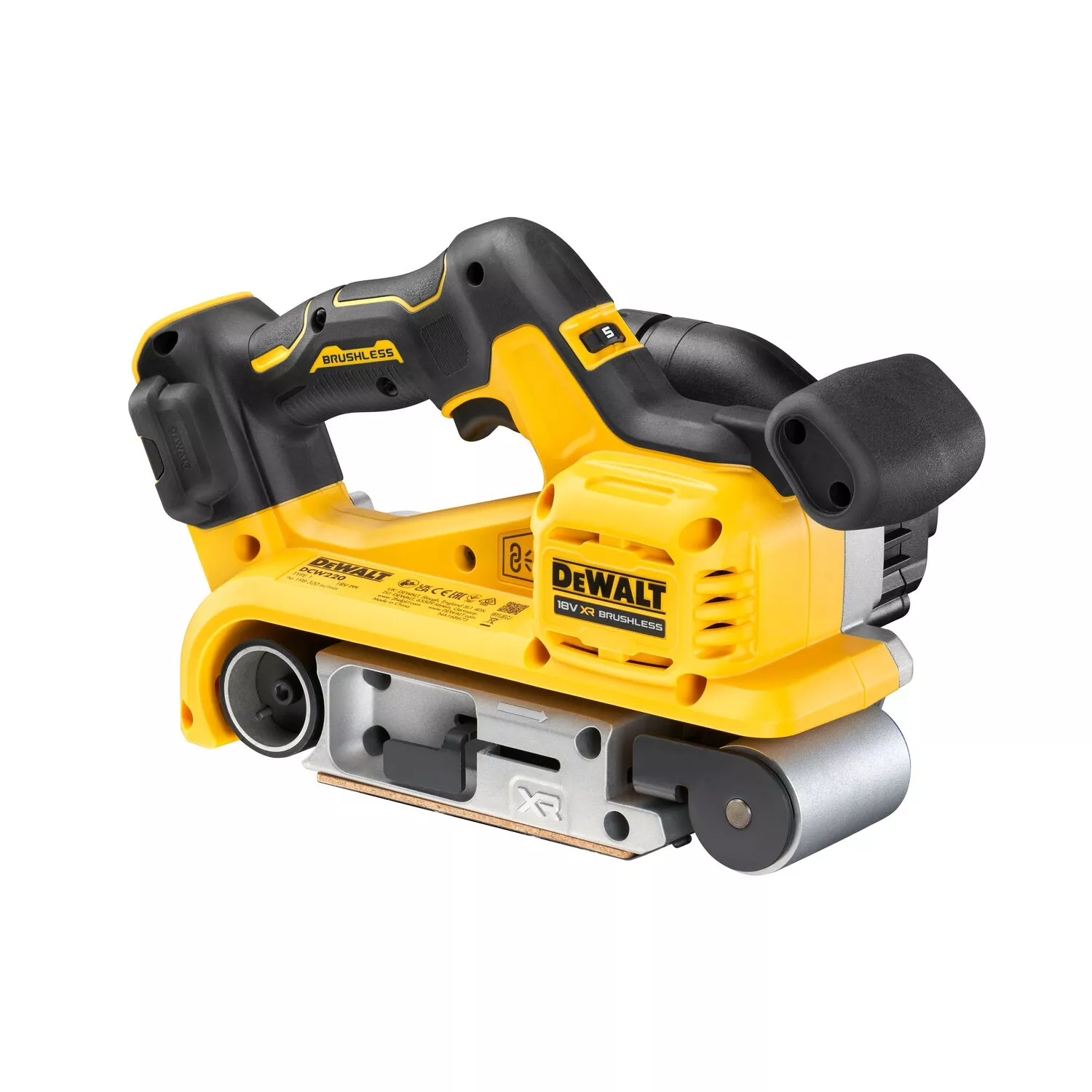 DeWALT DCW220NT-XJ 18V Li-ion XR accu bandschuurmachine body in TSTAK - koolborstelloos-image
