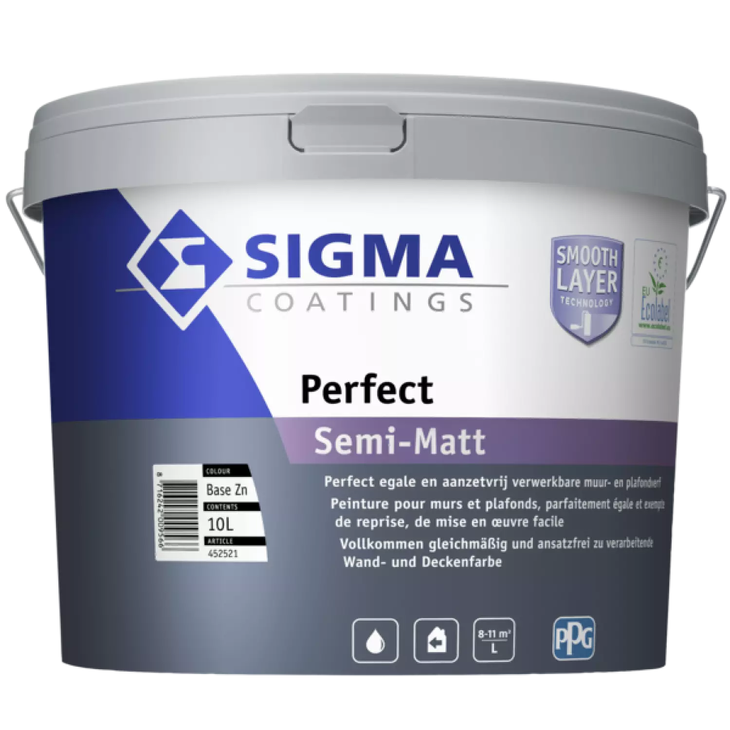 Sigma PERFECT SEMI-MATT BAS ZN 9250ml-image
