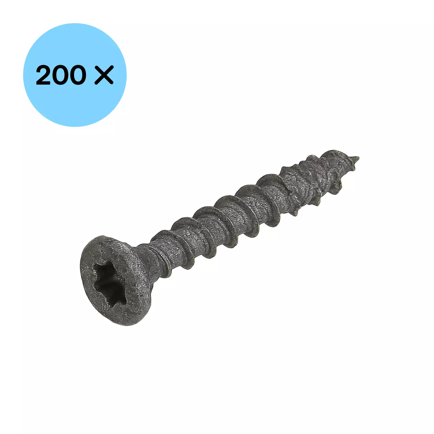 DynaPlus 0281.08.17001 Unischroef - TX15 - 3.5 x 20mm - Platkop - Voldraad - Gecoat (200st)-image