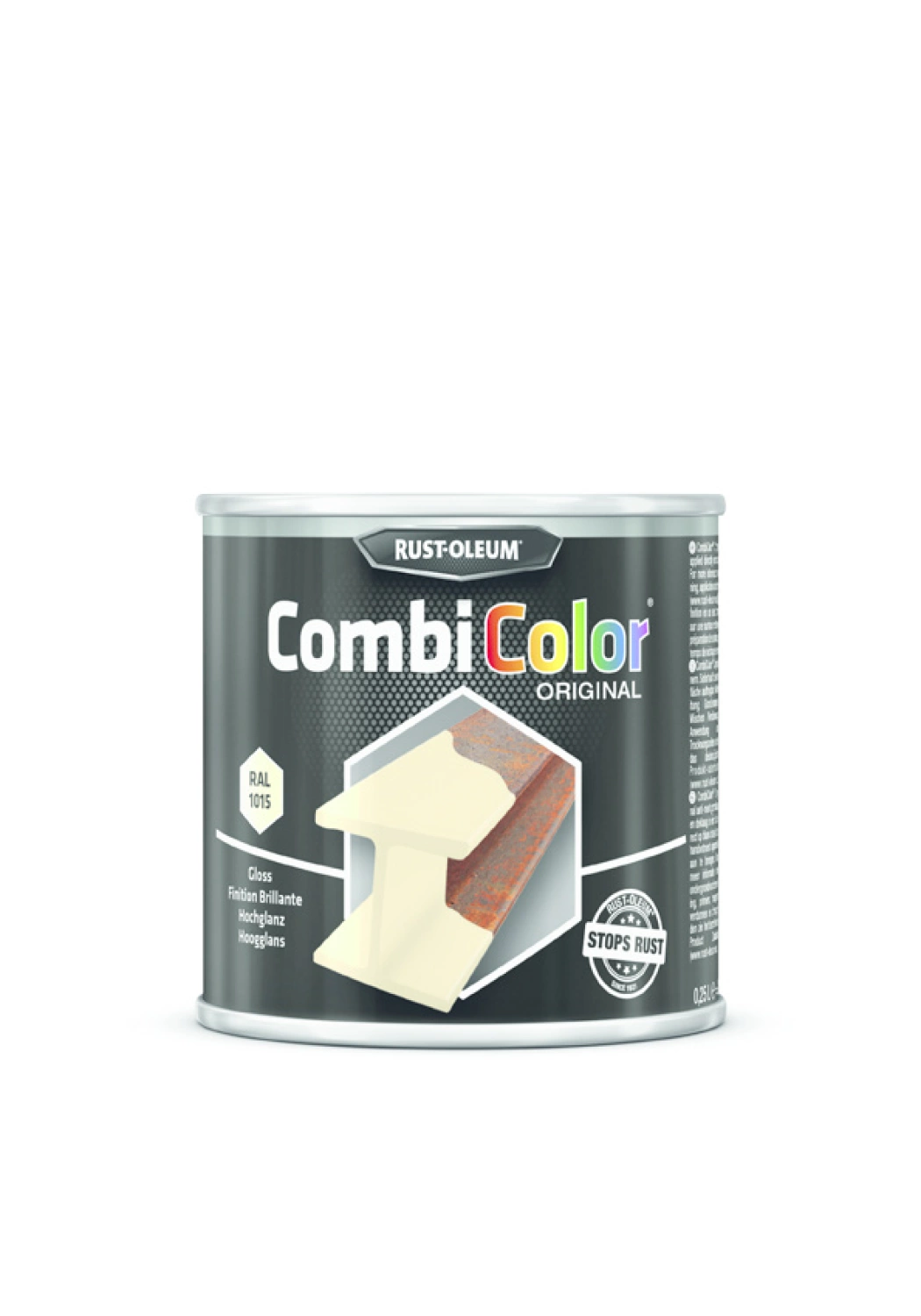 Rust-Oleum Combicolor Hoogglans - RAL 1015 licht ivoor - 2,5L-image