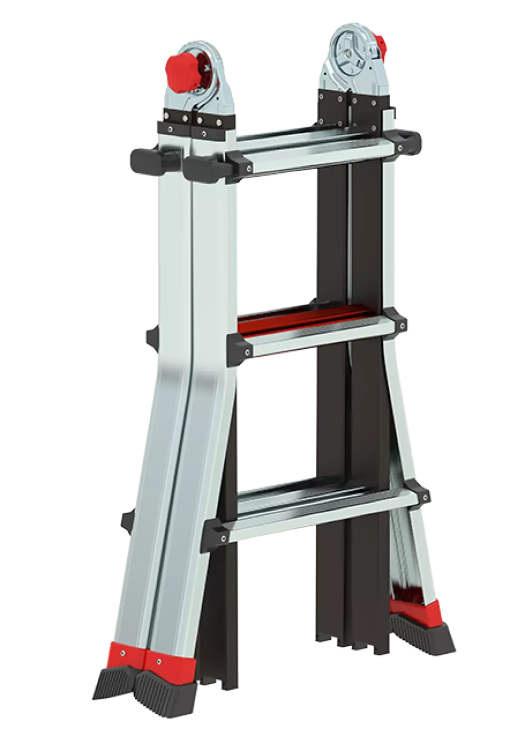 Altrex 503734 Varitrex Tele PRO+ Telescopische vouwladder - max. werkhoogte 4,9m - 4x4 sporten-image