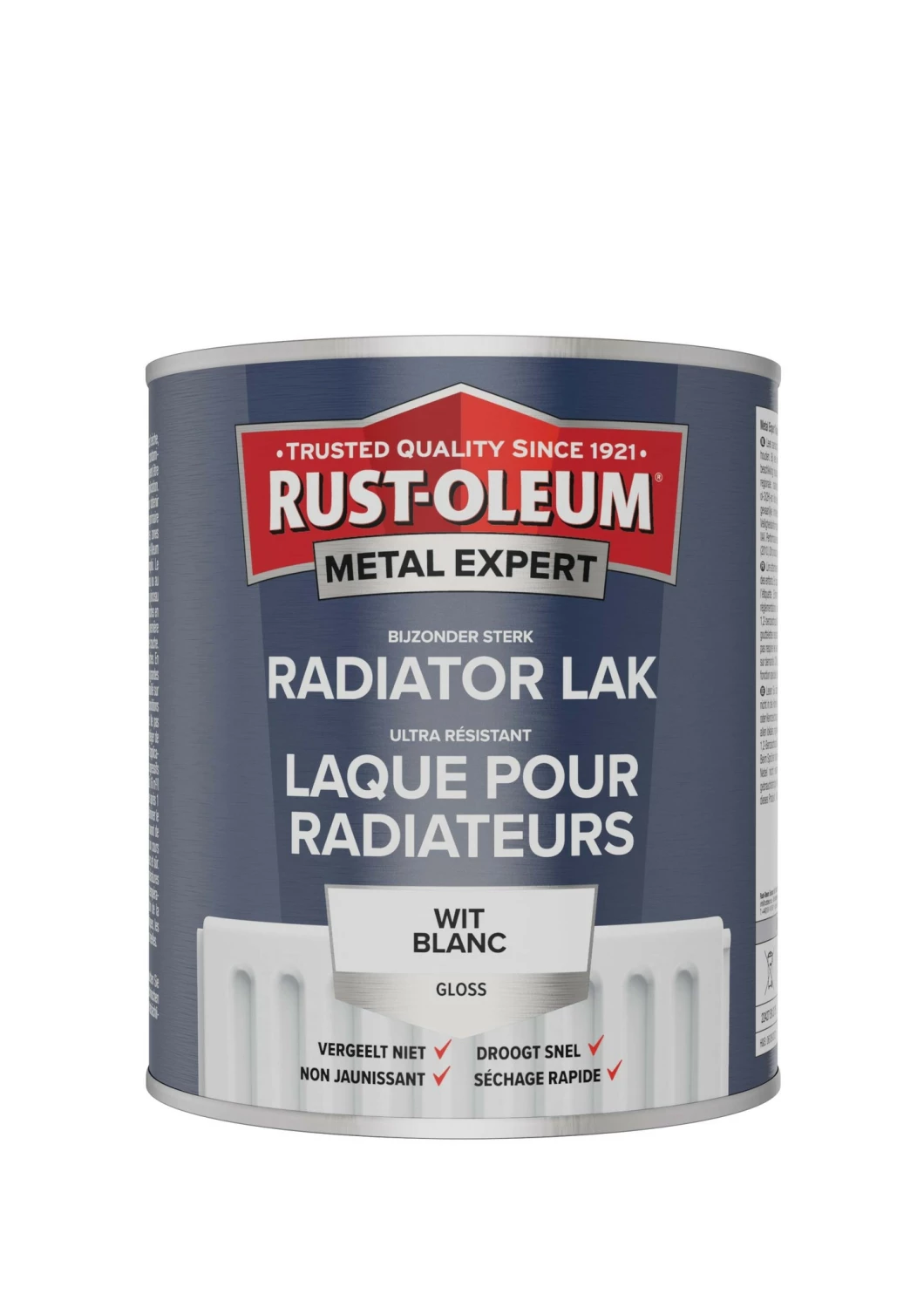 Rust-Oleum Radiator Hoogglans - wit - 0,75L-image