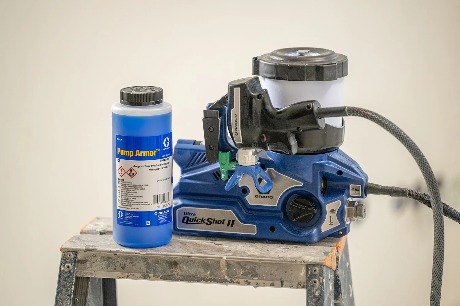 Graco 26E008 Airless Ultra Quickshot II verfspuit-image