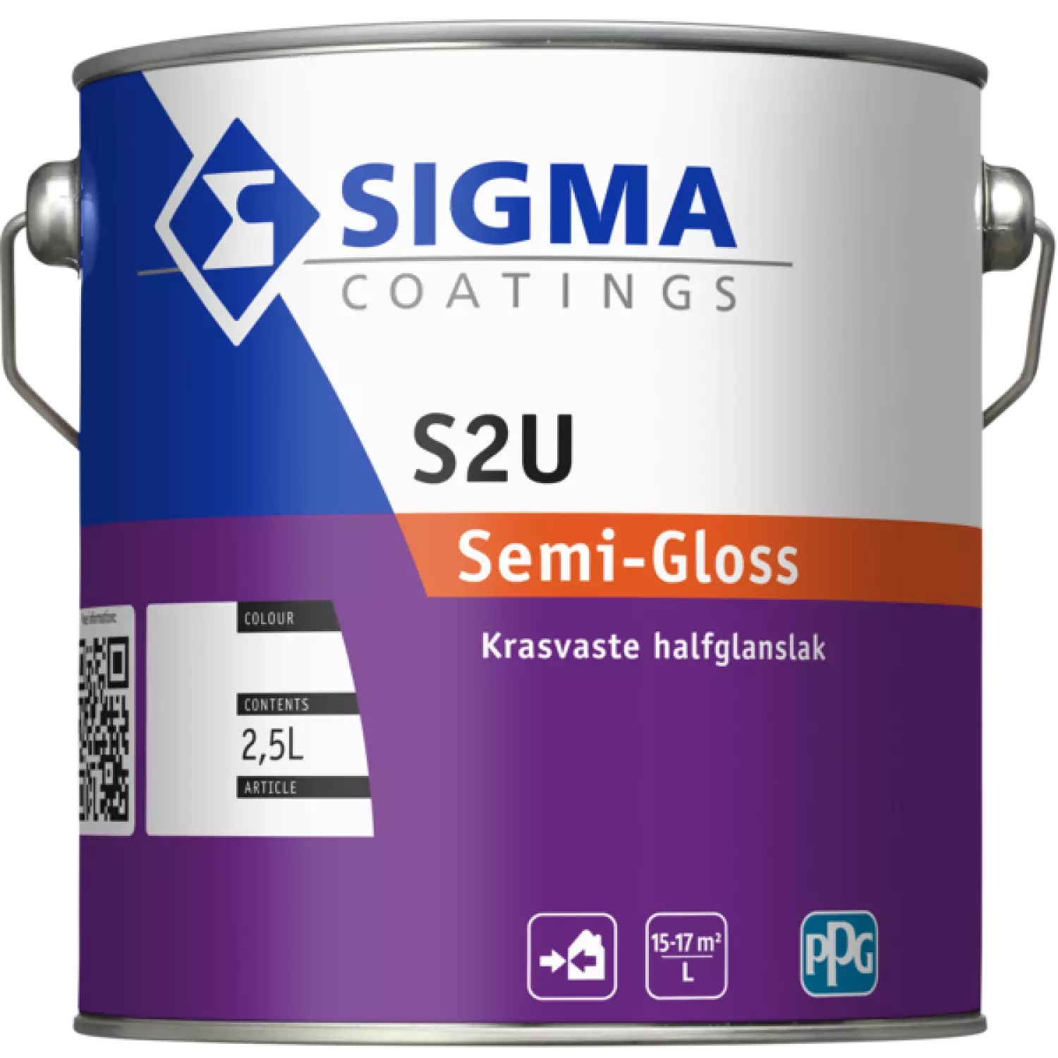 Sigma S2U Semi-gloss - op kleur gemengd - 2.5 L-image