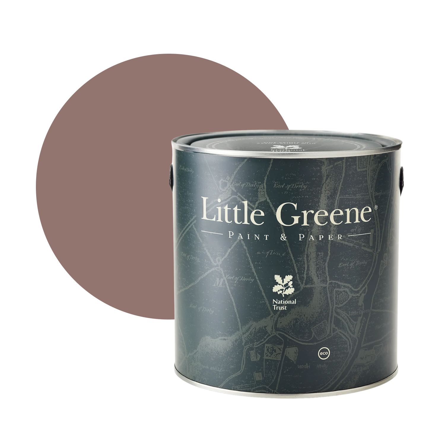 Little Greene Intelligent Matt Emulsion - Nether Red No. 315 - 1L-image