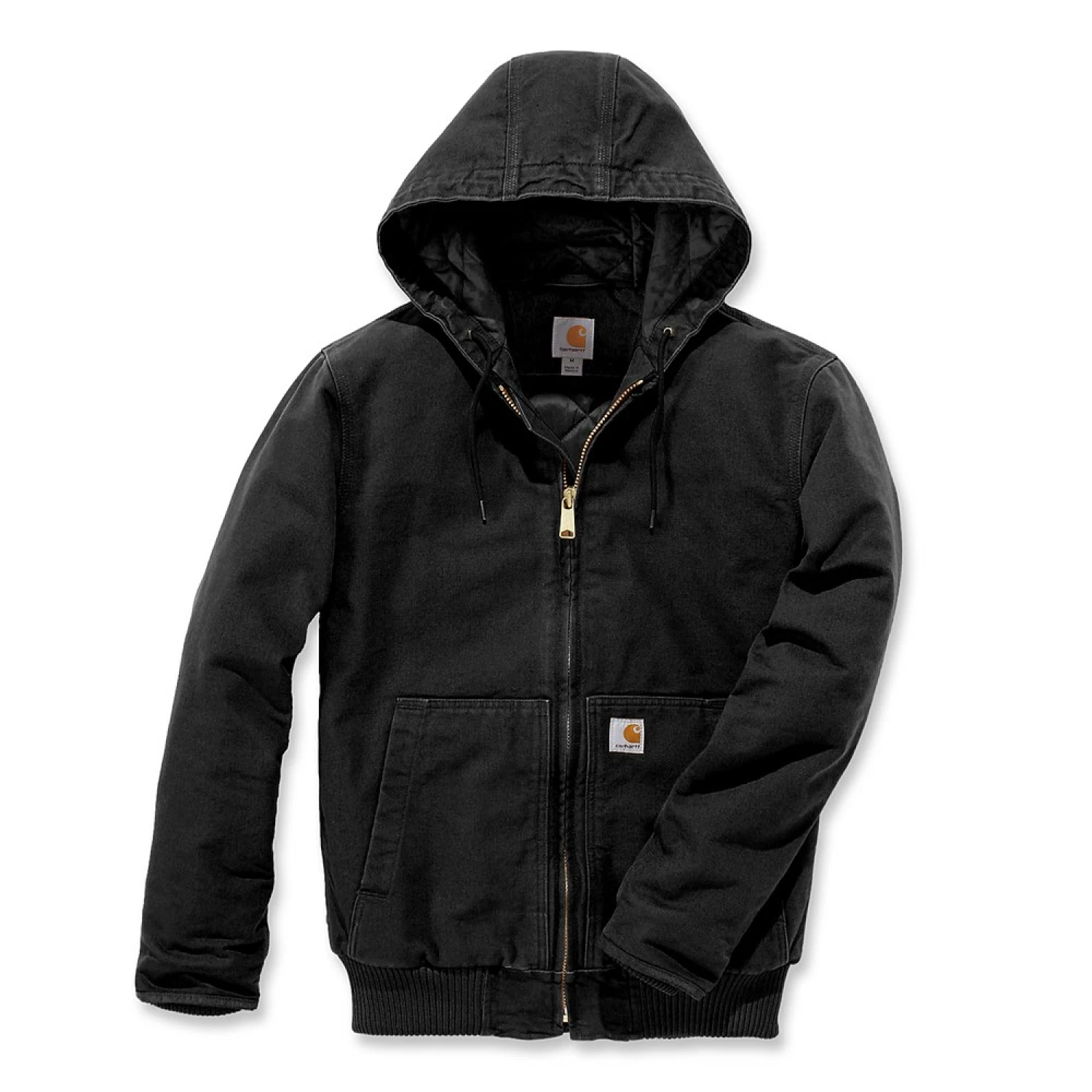 Carhartt Duck Active Jacket Black - L-image
