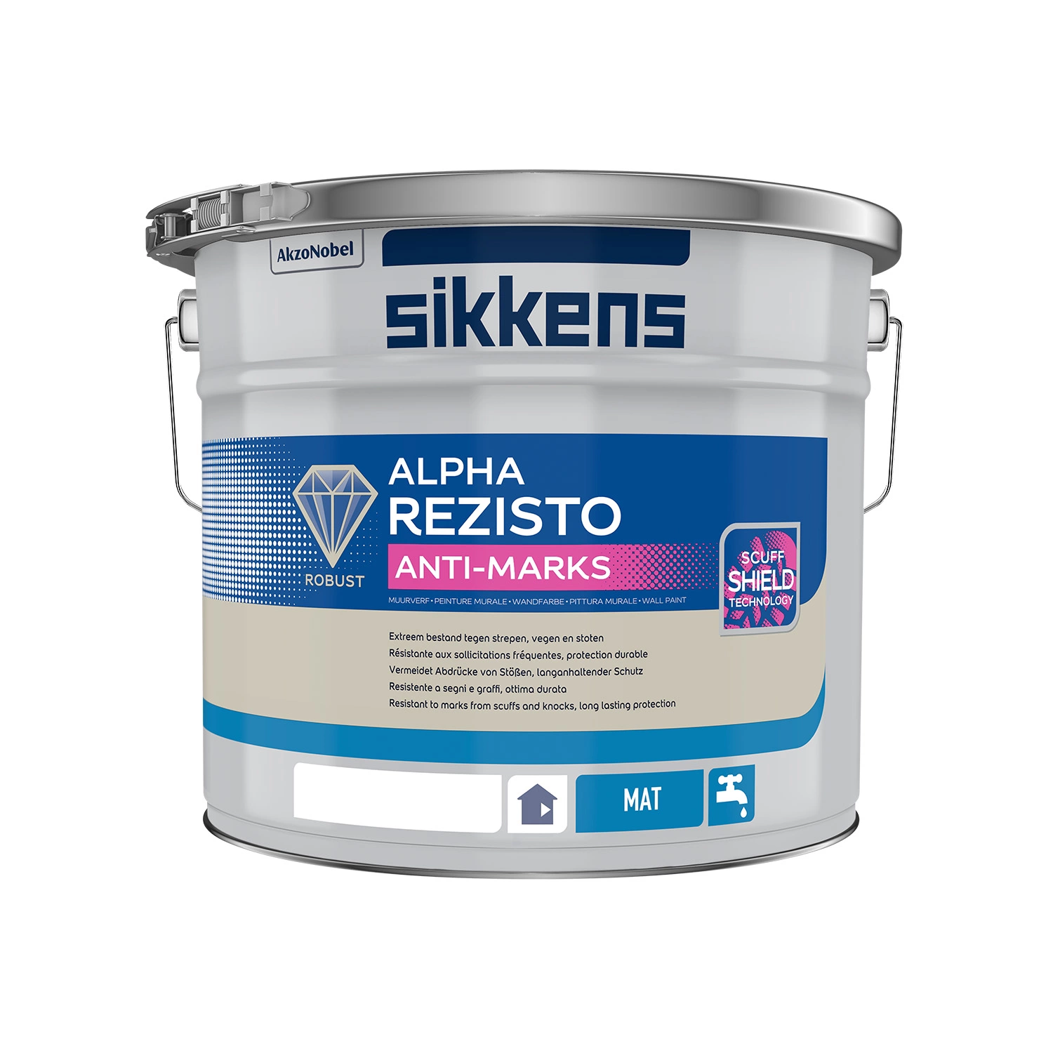 Sikkens Alpha Rezisto Anti Marks Mat - 10L