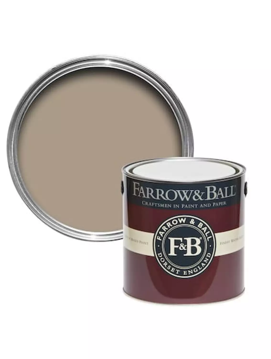 Farrow & Ball Flat Eggshell London Stone No.6 - 2,5L-image
