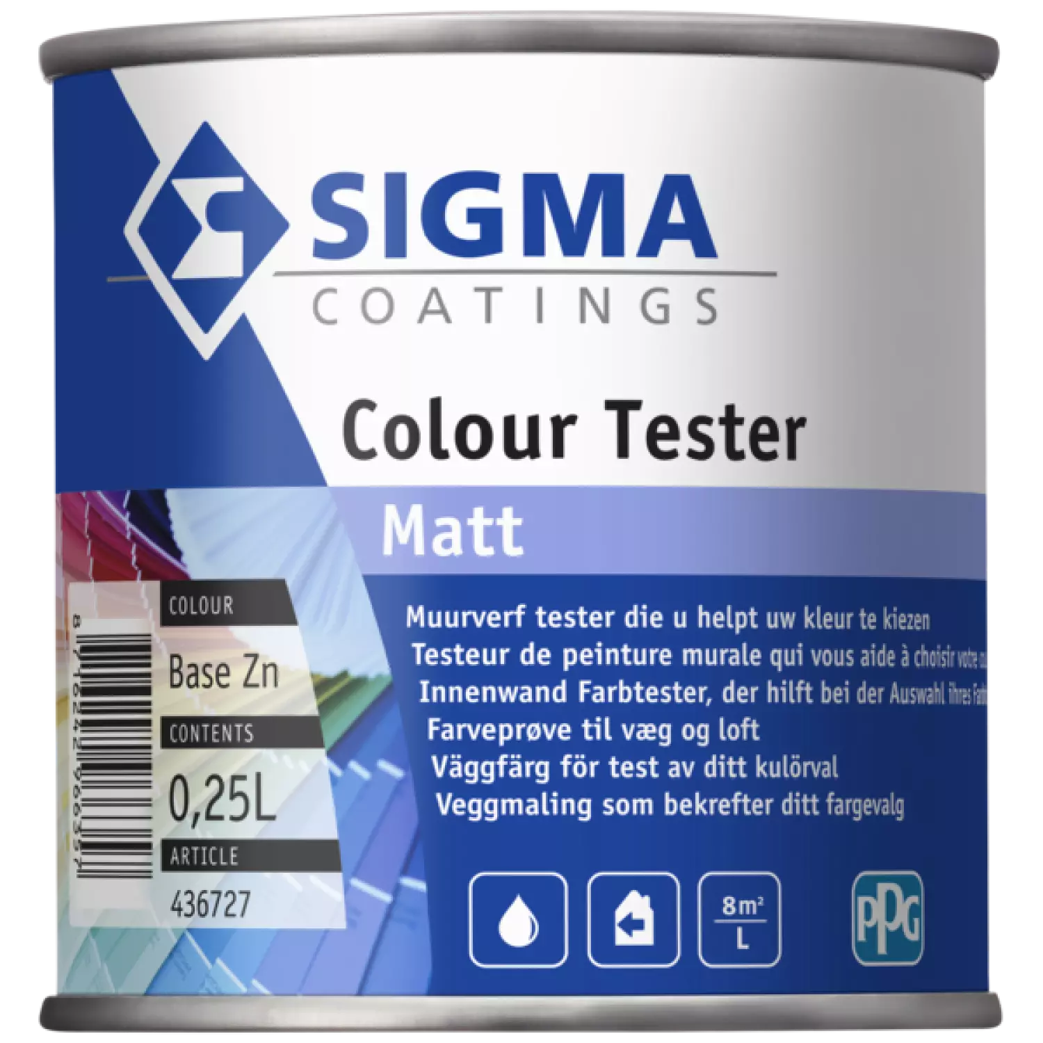 Sigma colour tester matt Basis Zn 250ML-image