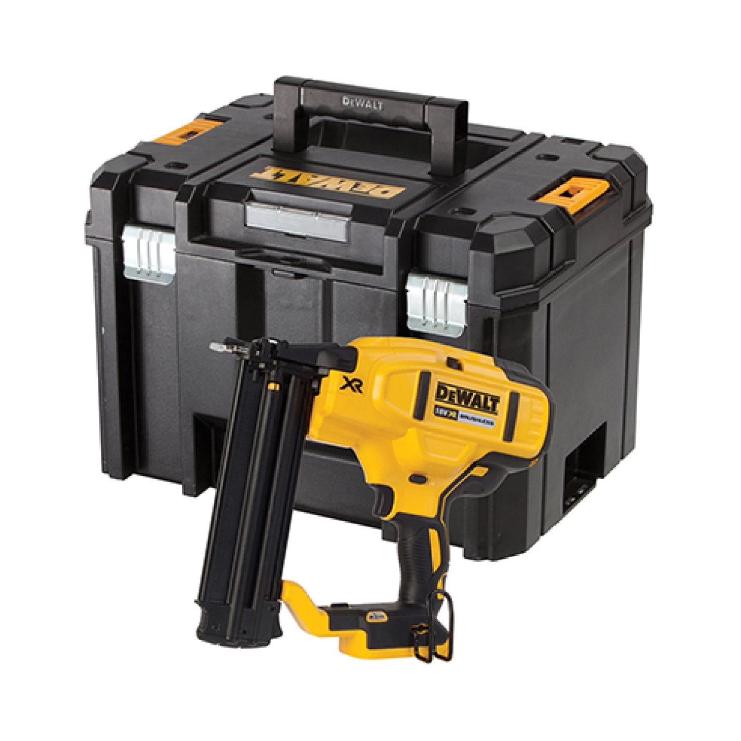 DeWALT DCN680NT-XJ 18V Li-ion XR accu afwerktacker body in TSTAK - 15-54mm - 18 Gauge - koolborstelloos-image