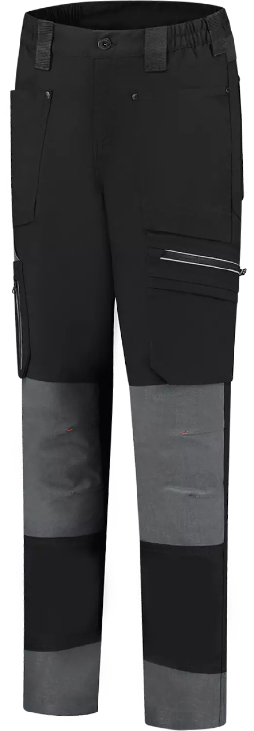 Workman 90651 STRETCH Worker Werkbroek P2S Dames - Zwart - Maat 40 (31/31)-image