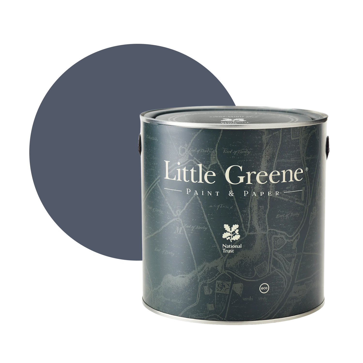 Little Greene Interior Oil Eggshell - Juniper Ash No. 115 - 1L-image