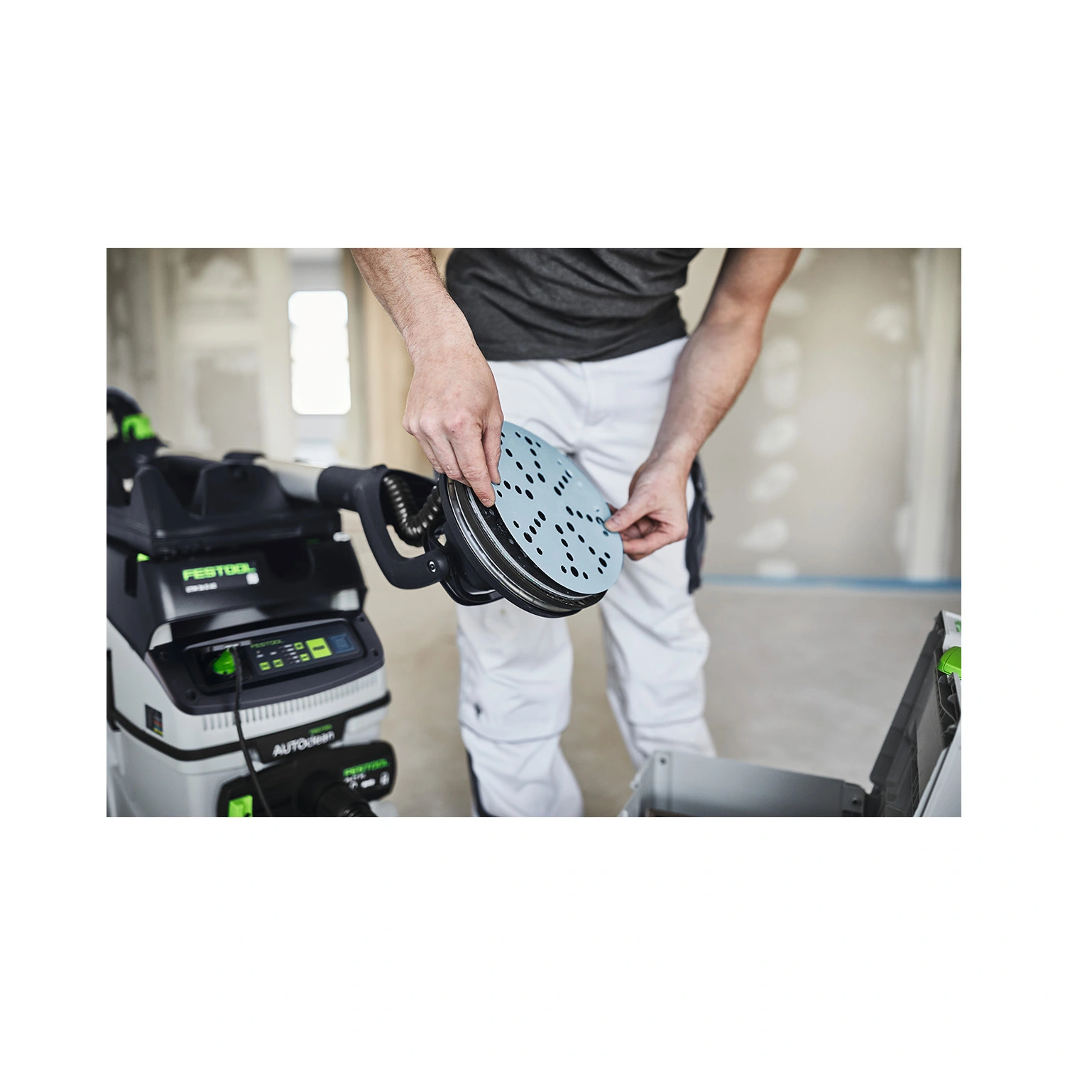 Festool STF D225/128 P80 GR/25 Schuurpapier - Granat - P80 - 225mm (25st)