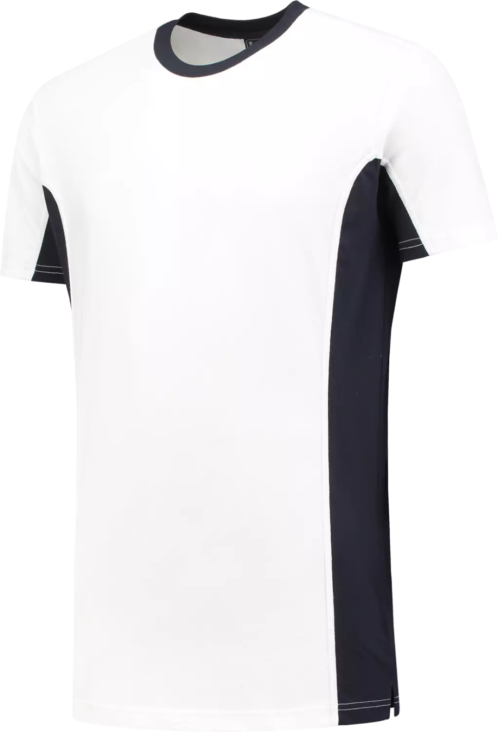 Workman 0401 T-Shirt Bi-Colour - Wit / Navy - XL-image
