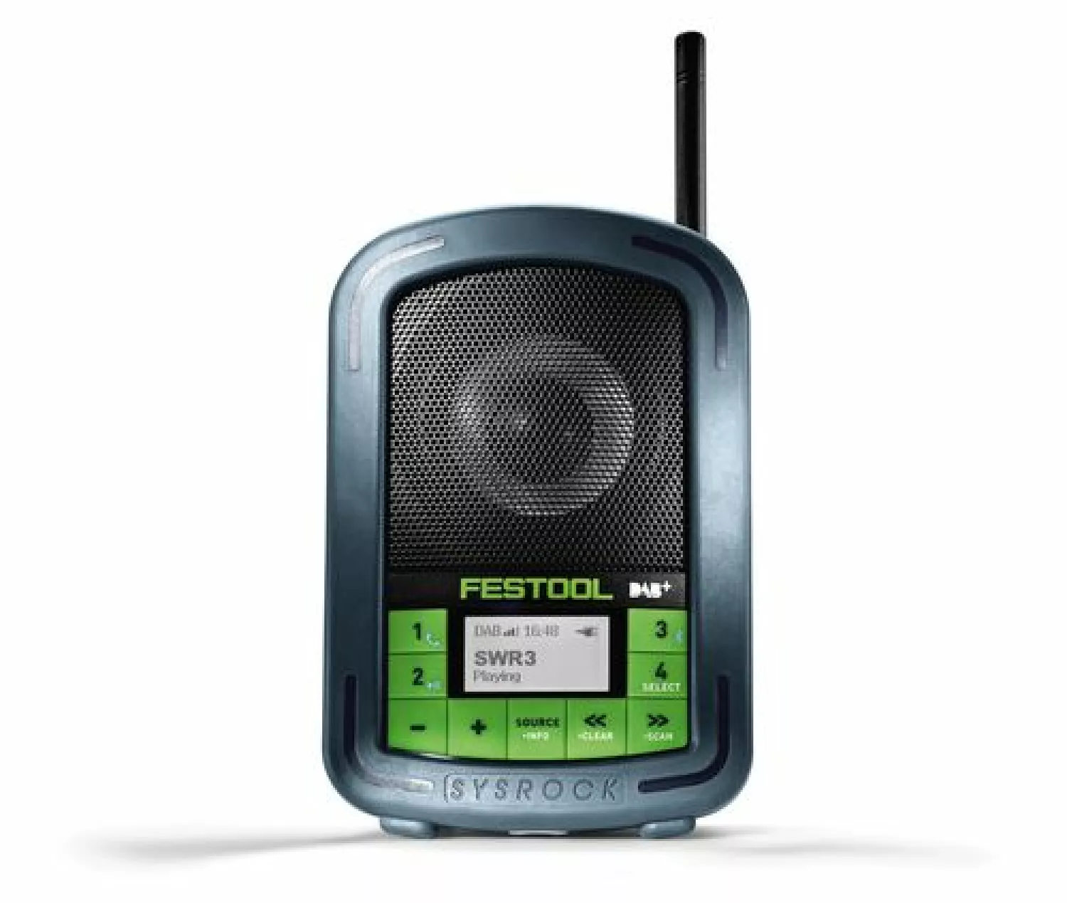 Festool BR10 D 230V Bouwradio - DAB+ - bluetooth - werkt op netstroom & accu