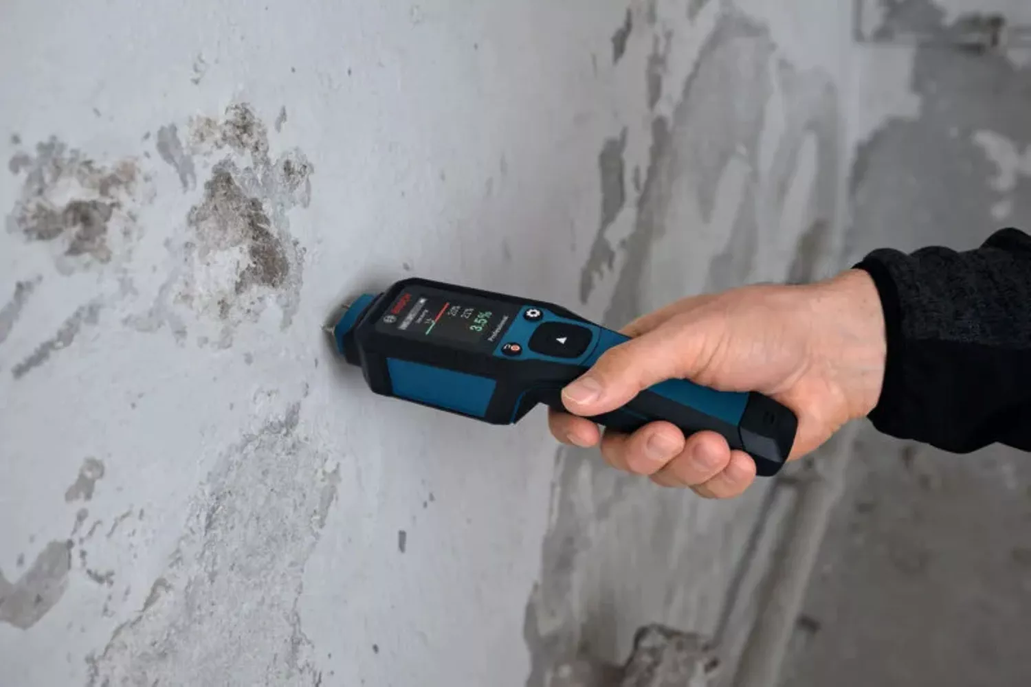 Bosch GMP 2-15 Houtvochtmeter in opbergtas