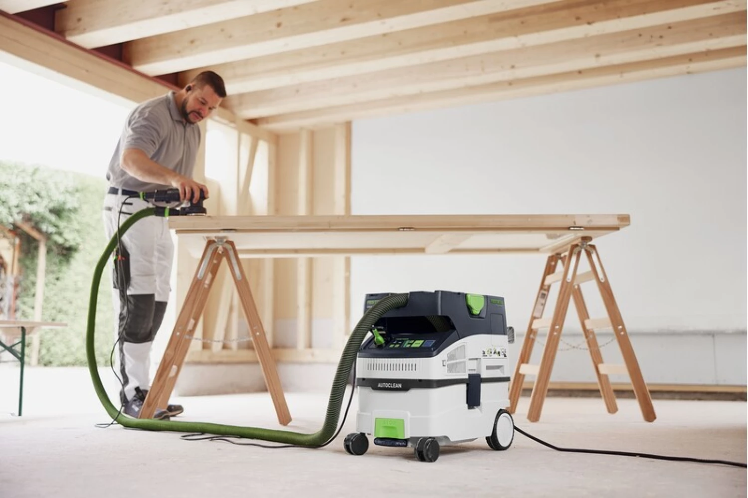 Festool CTL MIDI I AC Stofzuiger autoclean - 1200W - L-Klasse - 15L