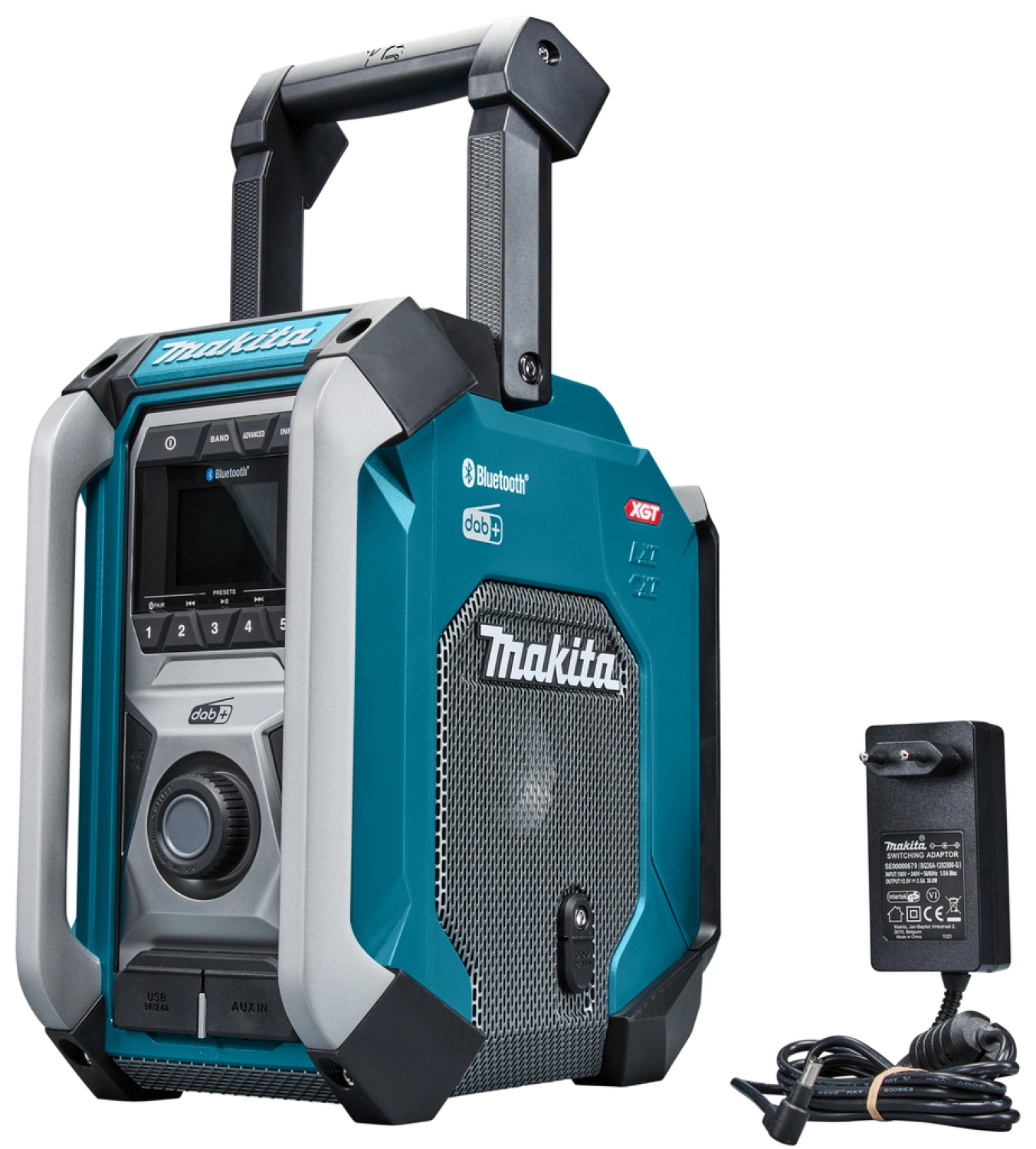 Makita MR007GZ XGT / LXT / CXT Bouwradio - FM - DAB/DAB+ - Bluetooth-image