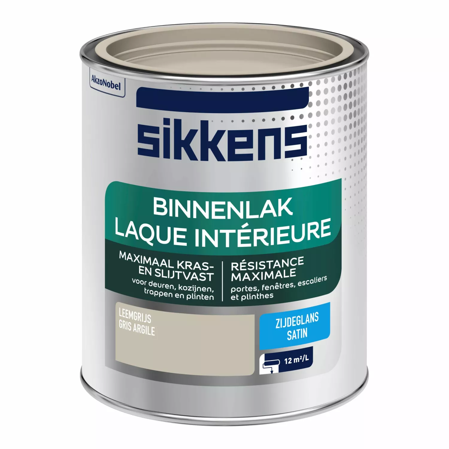 Sikkens Binnenlak Zijdeglans - Leemgrijs - 750ml-image