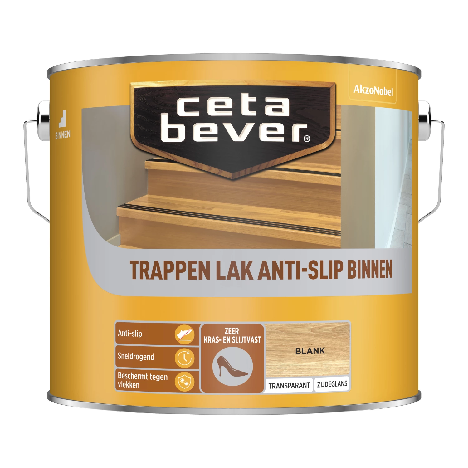 Cetabever Trappenlak Anti-Slip Transparant - Blank - 2,5L-image