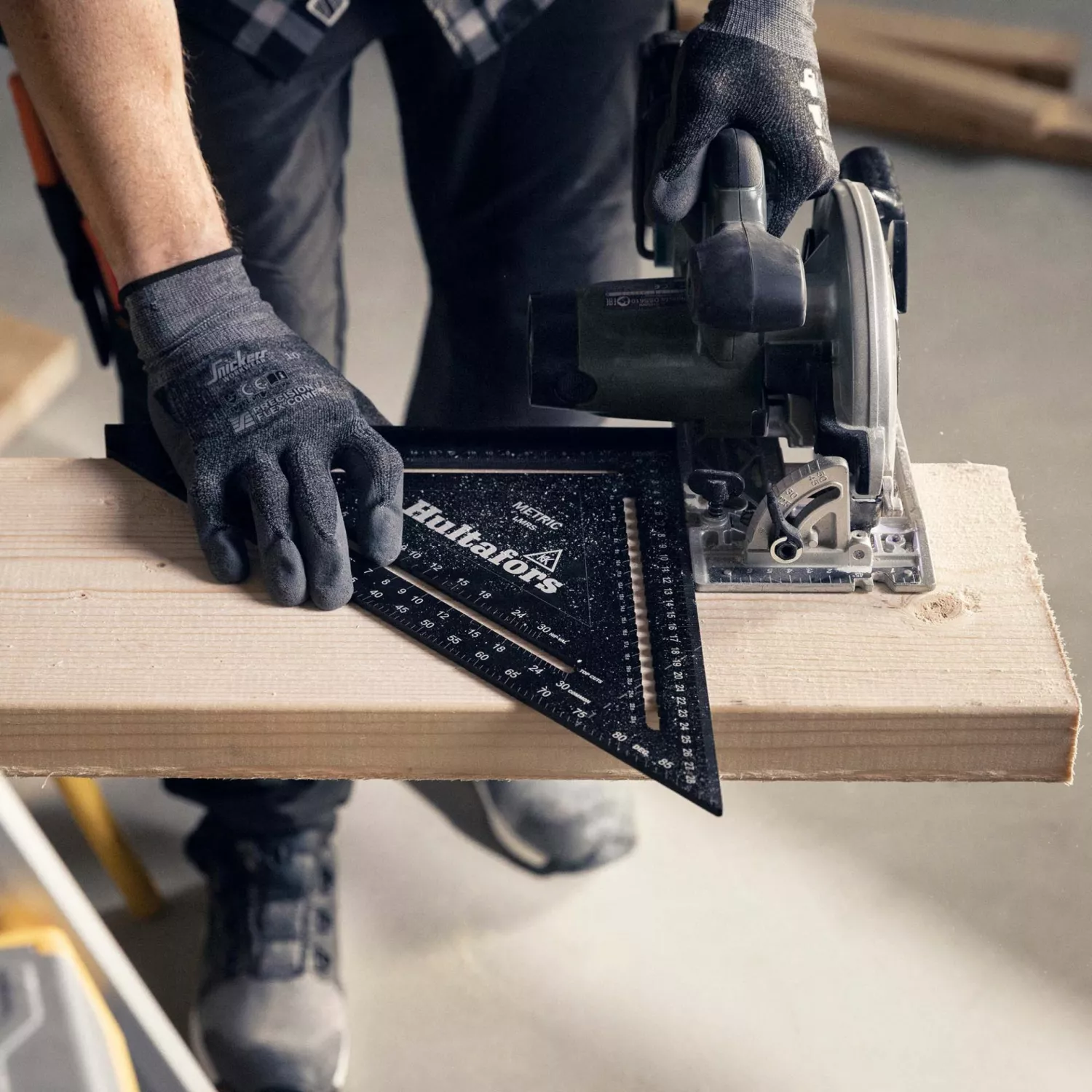 Hultafors LMRS Metric Rafter Square Meetdriehoek - 30 cm-image